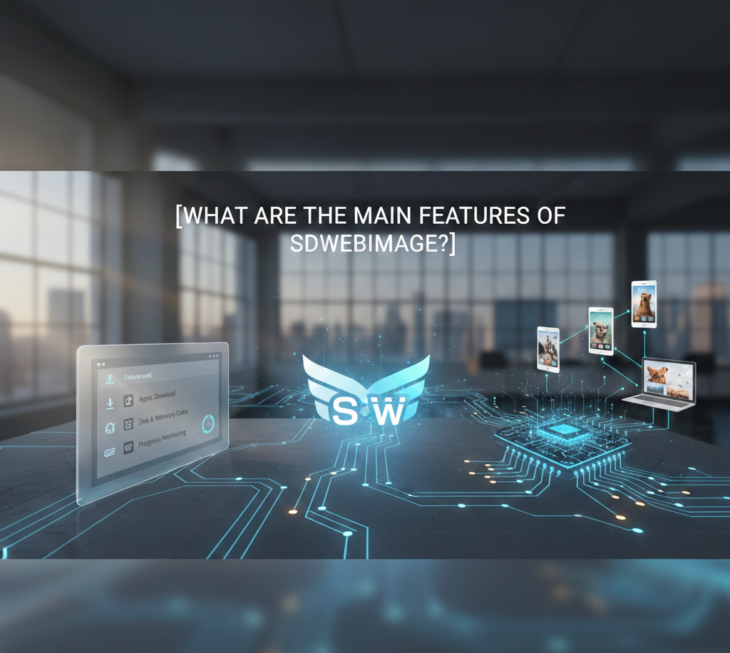 What are the main features of SDWebImage